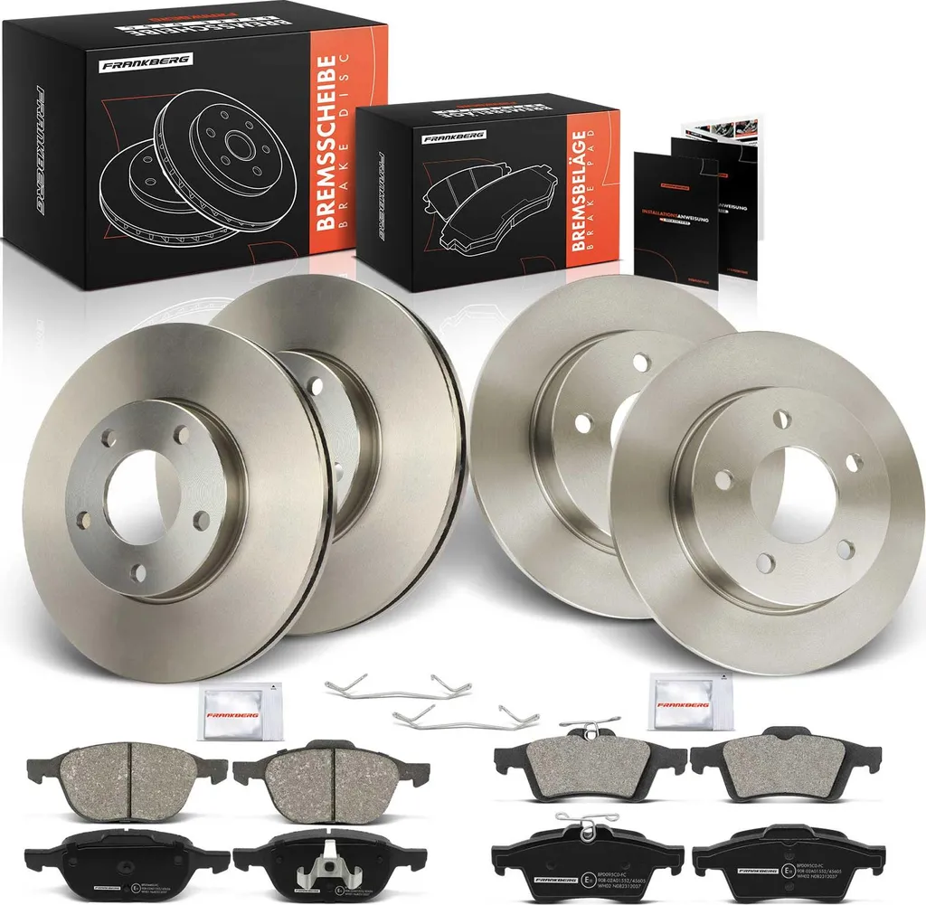 Plaquettes et disques de frein sans vibration pour Mazda 3 BK BL