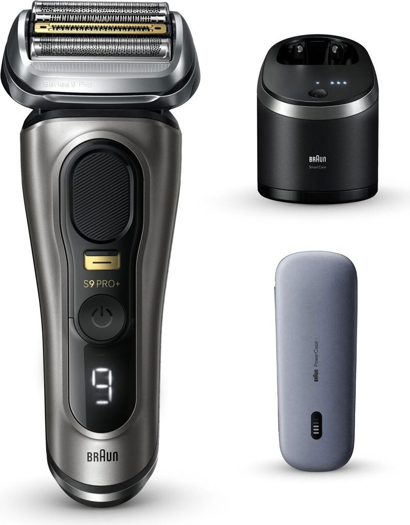 Braun Series 9 Pro+ 9575cc System wet&dry Noble Metal Produktbild 