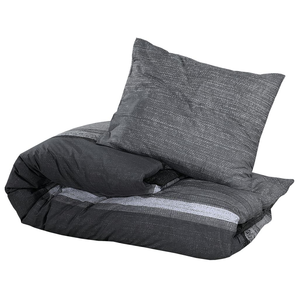 Saisonschlussverkauf - Bettwäsche-Set - Bettwäschegarnitur/Bettbezug-Set - Schlafzimmer - Dunkelgrau 155x220cm - Baumwolle - Bettwäschen Stilvol...