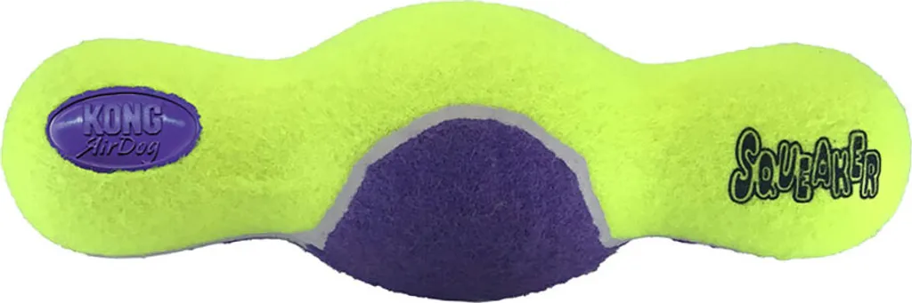 KONG AirDog Squeaker Roller Jouet pour Chien Évite l'Usure des Dents