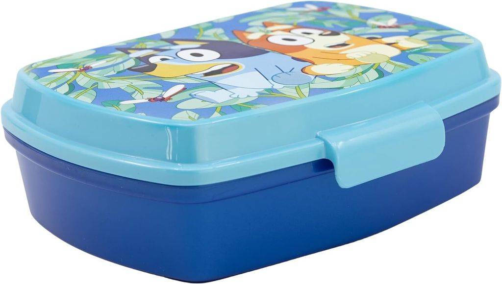 Stor Rechteckige Brotdose für das Mittagessen von Kindern de Bluey