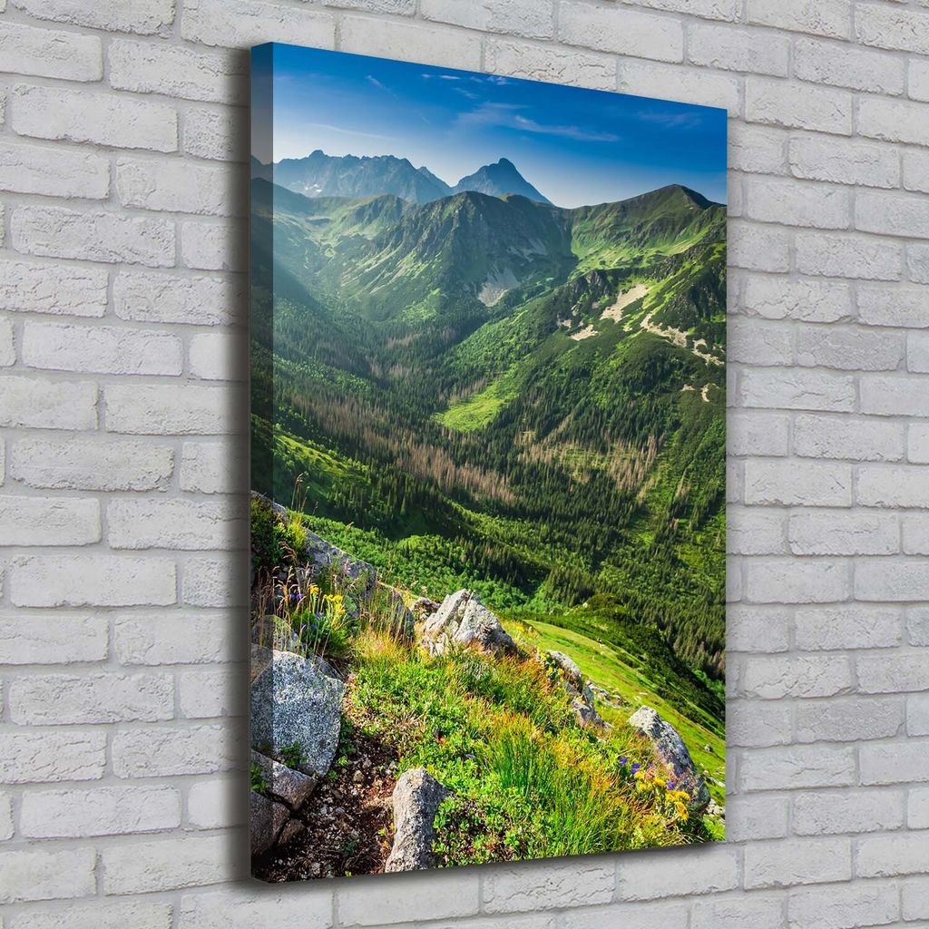 Tulup Leinwandbild - 70x100cm - Wandkunst - Drucke auf Leinwand - Leinwanddruck - Wohnzimmer Wanddekoration XXL - Wohnung Deko Kunstdrucke - Land...