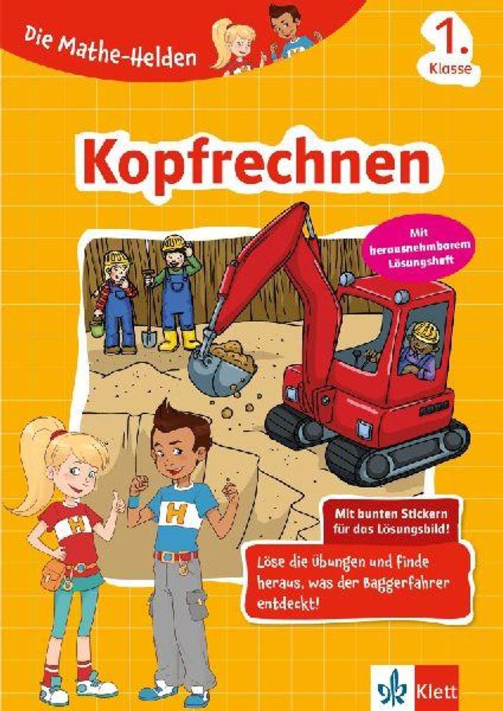 Die Mathe-Helden Kopfrechnen 1. Klasse Produktbild 