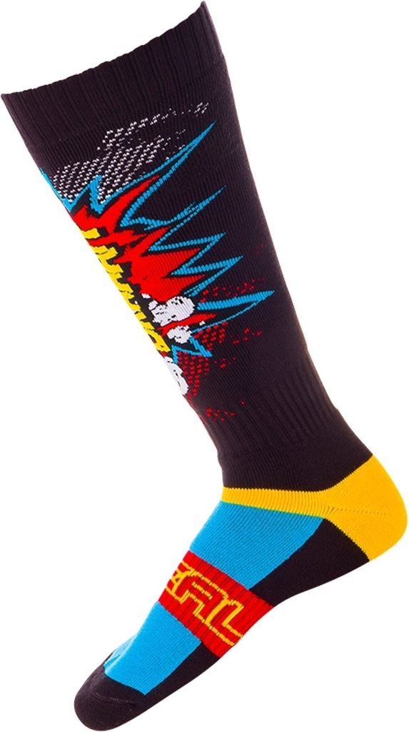 O'NEAL Unisex Socken Pro MX Braaapp, Mehrfarbig