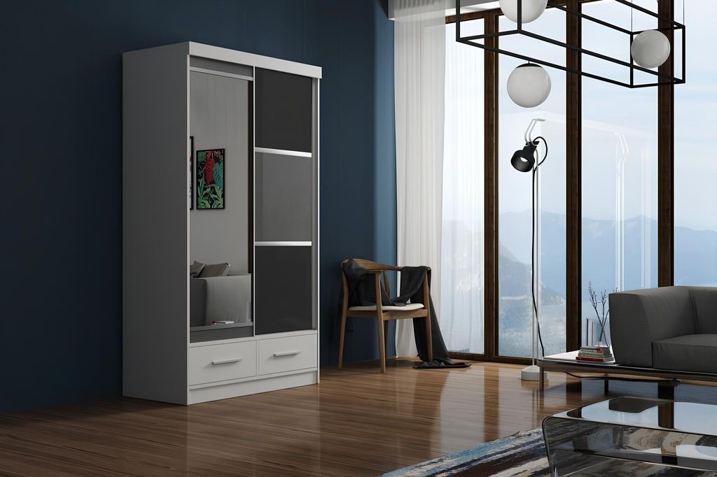 Kleiderschränke Möbel Wohnen Holz Luxus Weiß Kleider Schrank Design Hochglanz