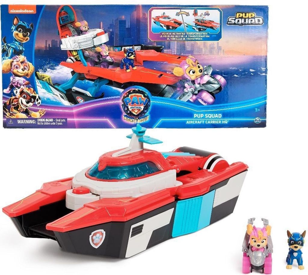 PAW Patrol : Der Mighty Kinofilm, Pup Squad Mini Marine Produktbild 