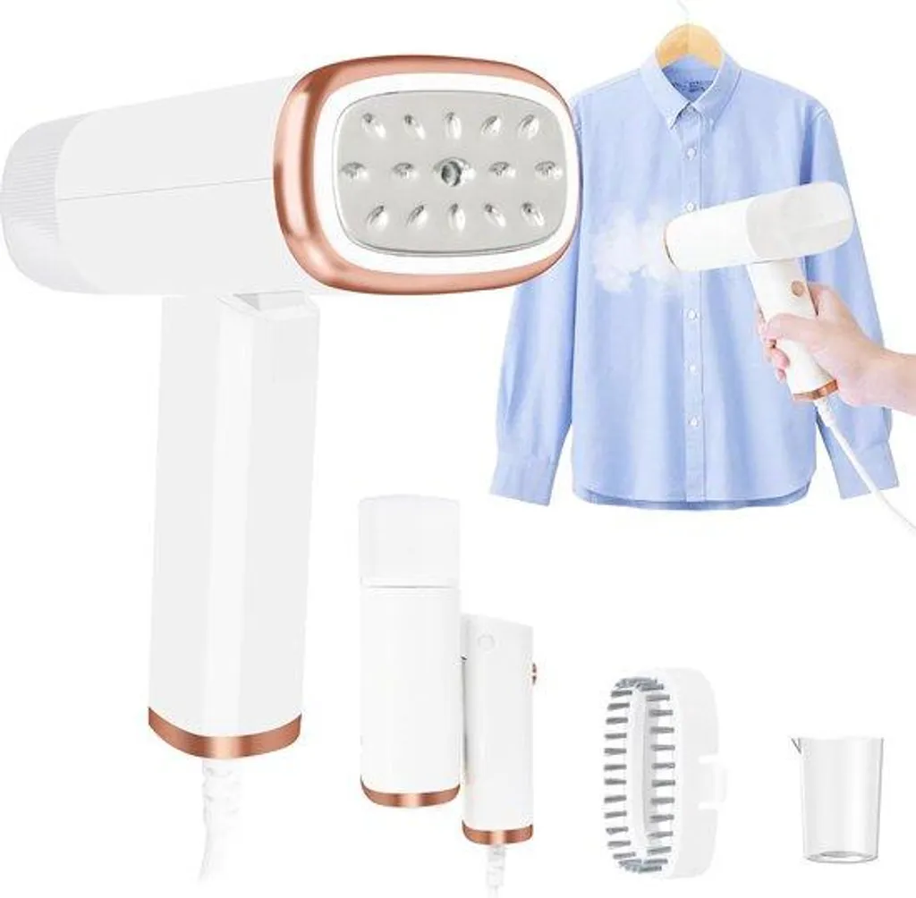 Défroisseur Vapeur Portable pour Voyage - Mini Steamer de Main Léger 120ml