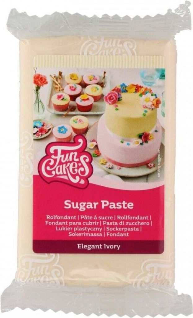 FunCakes Rollfondant Elfenbein -Elegant Ivory- 250g Produktbild 