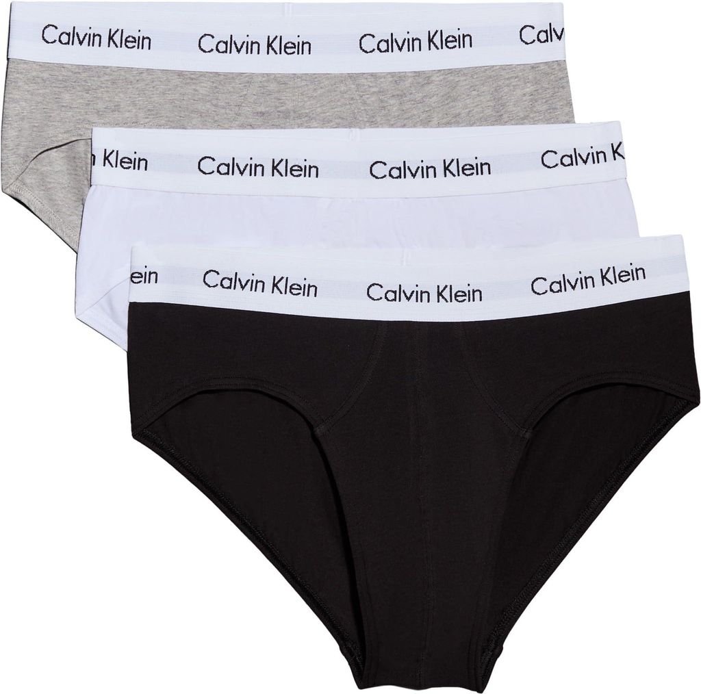 Calvin Klein Herren 3 Pack Briefs, Mehrfarbig M Produktbild 