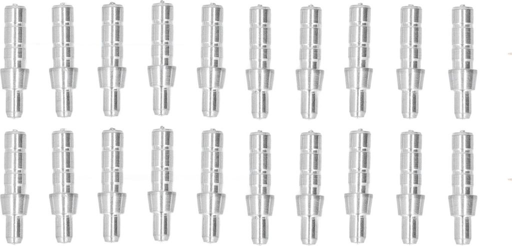 20pcs 4,2 mm Innendurchmesser Bogenschießen Pfeile Wellenstift -Buchsexplosionsbeweis Nock