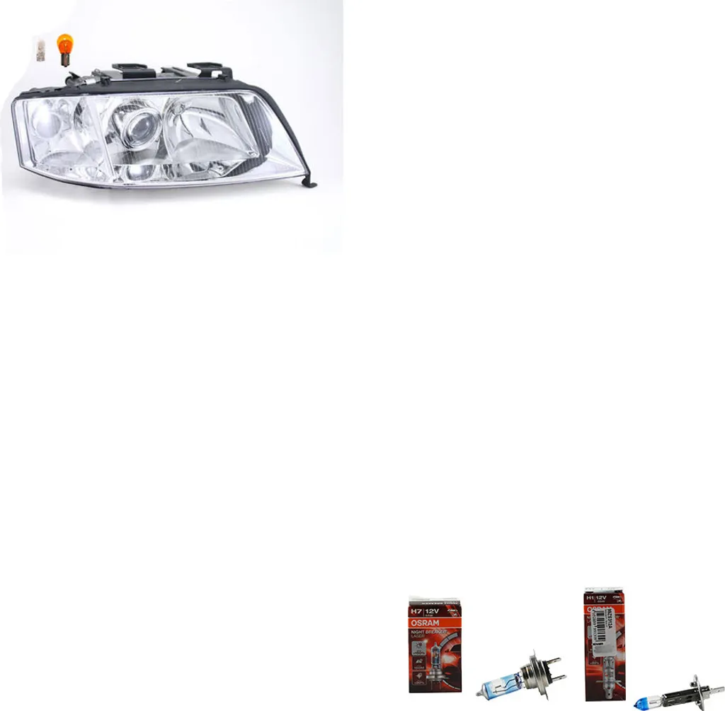 Illuminazione Sicura Audi A6 4B: Faro Johns + Osram Night Breaker DX