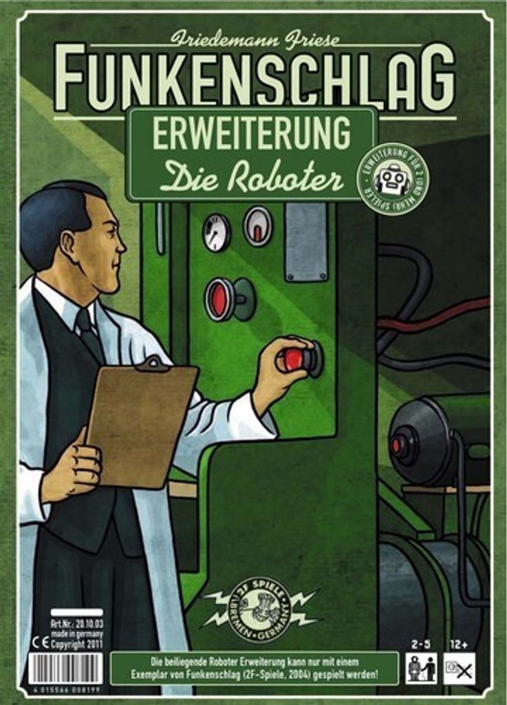 Funkenschlag: Roboter Erweiterung