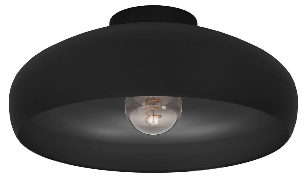 EGLO Mogano, 1 bombilla, casquillo E27, IP20, color negro Imagen del producto 