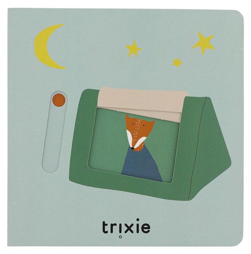 TRIXIE Trixie grāmata ar kustīgiem elementiem bērniem, 12m+