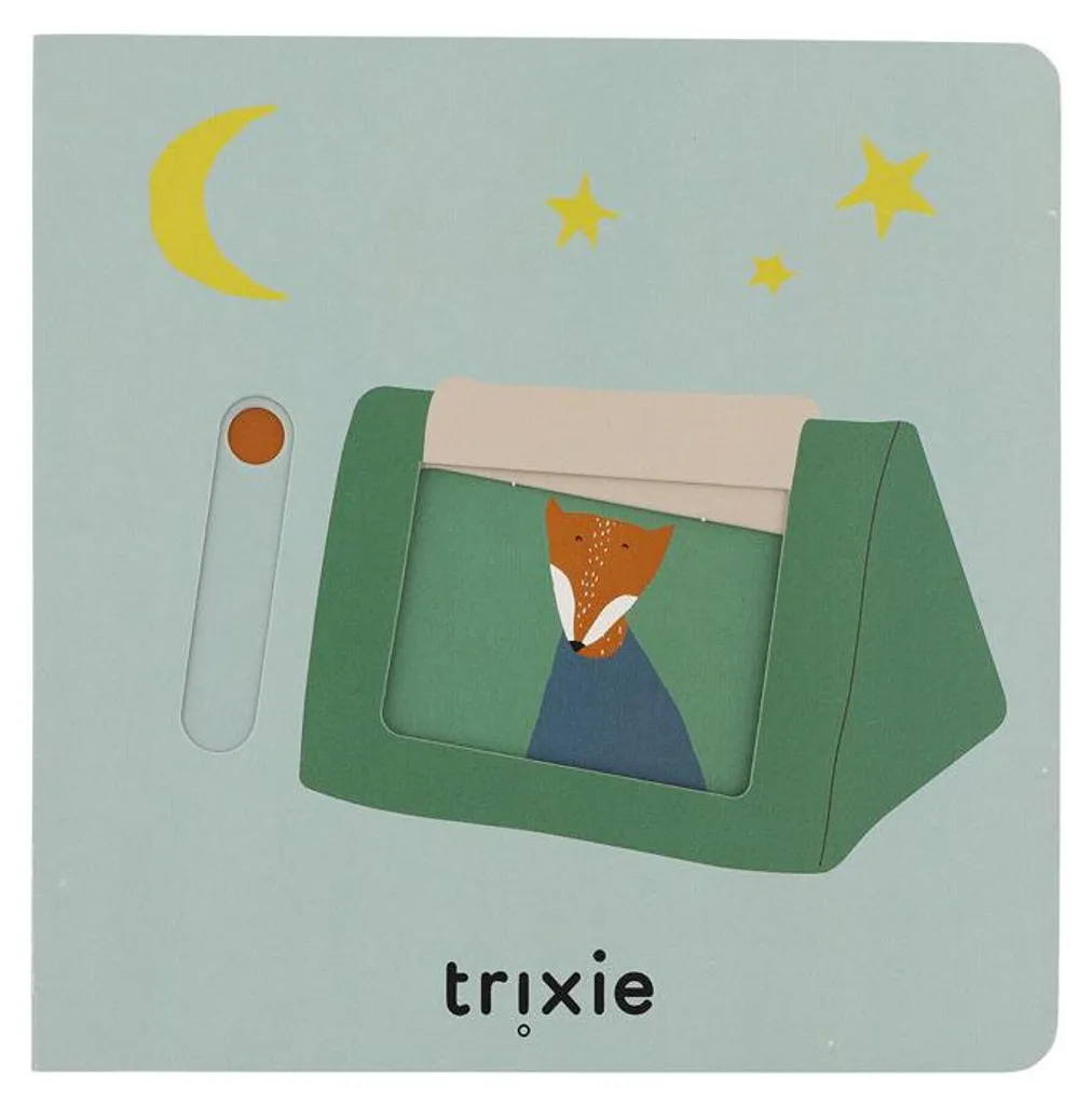 Trixie Livre d'activités avec éléments mobiles pour éveiller bébé 1 an