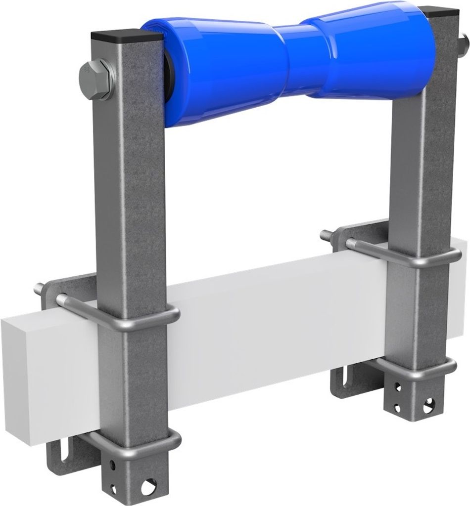 Rouleau de quille en polyuréthane avec supports aide à la Image du produit 