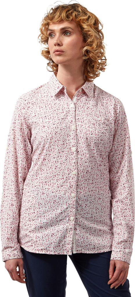 Craghoppers Damen Kiwi Hemd - Langarm Mit Sonnenschutz LSF 40+