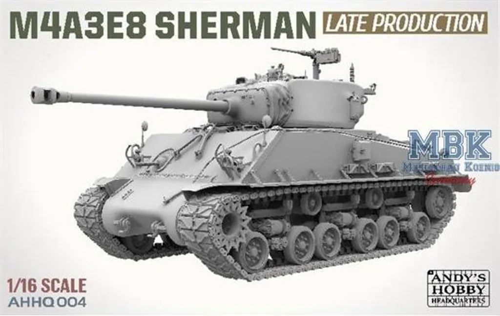 Char M4A3E8 Sherman Easy Eight 1:16 Maquette de Blindé de Combat - 2