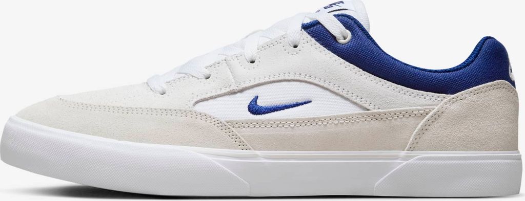 Nike SB Malor "White Deep Royal Blue" Sneaker, Blau/Weiß, Größe: 42,5