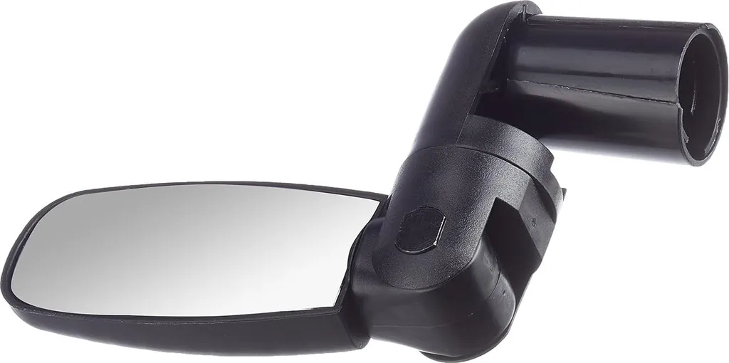 Rétroviseur de vélo sur guidon haute qualité durable et ajustable noir