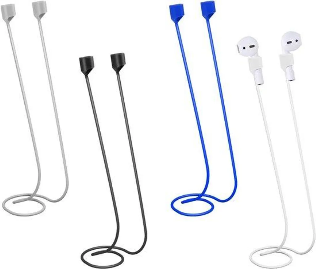 Évitez les rayures sur AirPods - Lot de 4 coques silicone magnétiques