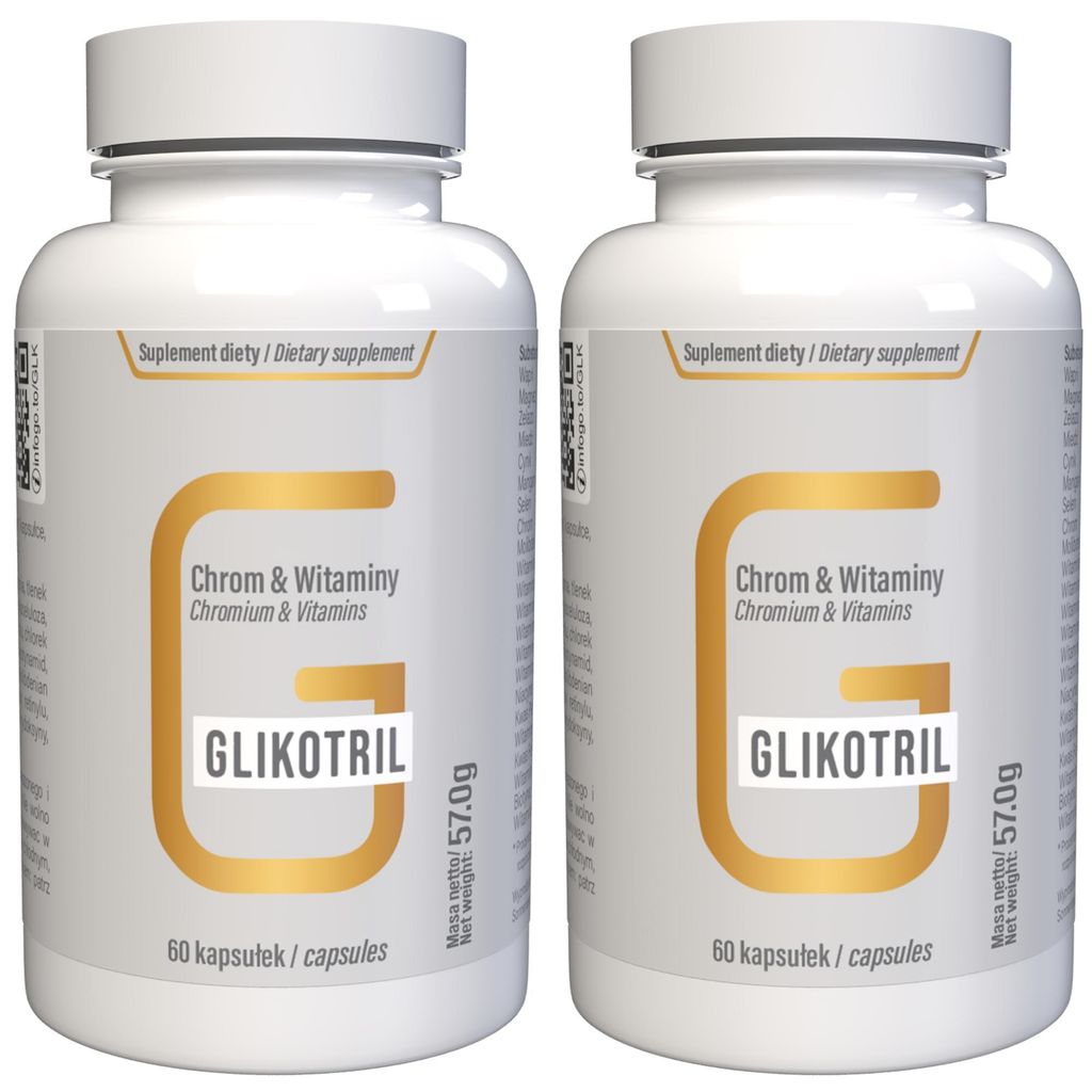 Glikotril - 120 Capsules (2x 60 capsules), Verpakking van 2 Productafbeelding 