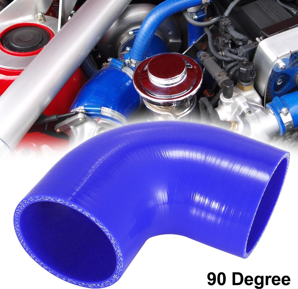 Universel Voiture 70mm 2.75" ID 90 Degré Coupleur Silicone Image du produit 