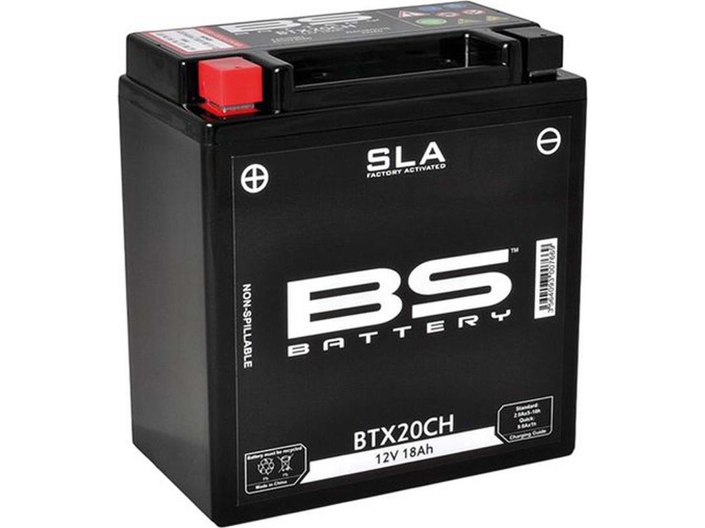 BS BATTERY SLA Wartungsfreie Batterie Werkseitig aktiviert - BTX20CH