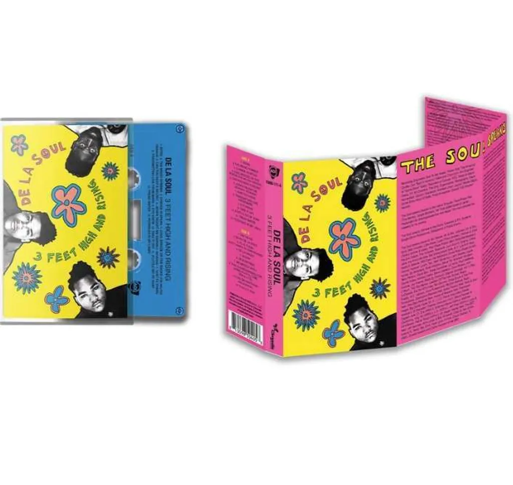 Cassette De La Soul 3 Feet High and Rising Bleu : Enfin la Réédition K7