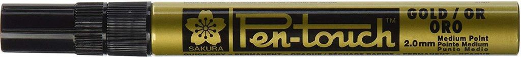 SAKURA Permanent-Marker Pen-Touch Mittel gold