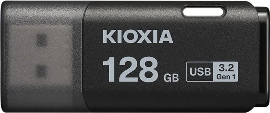 Kioxia LU301K128GG4 Unità flash USB 128 GB USB Type-A 3.2 Gen 1 (3.1 Gen 1) Nero (LU301K128GG4)