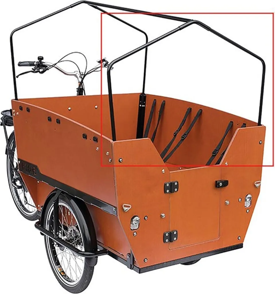 Support de Capote de Pluie Babboe Max-E Armatures Avant pour Vélo
