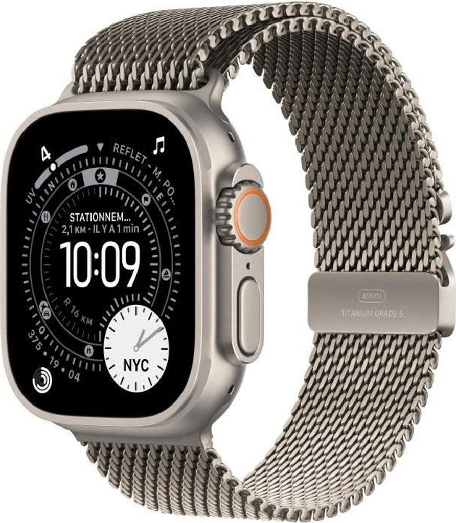 Apple Watch Ultra 3 GPS + Cellular, 49 mm, cassa in titanio Immagine del prodotto 