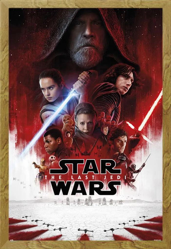 OFFERTA Star Wars Poster con Cornice Shinsuke Rovere Vetro Acrilico