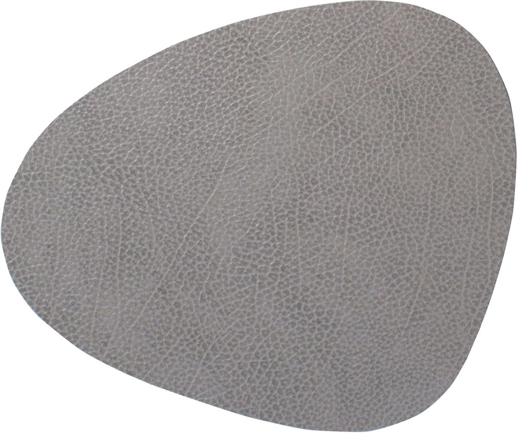 LIND DNA HIPPO Tischset Curve L anthracite-grey 37 x 44 cm