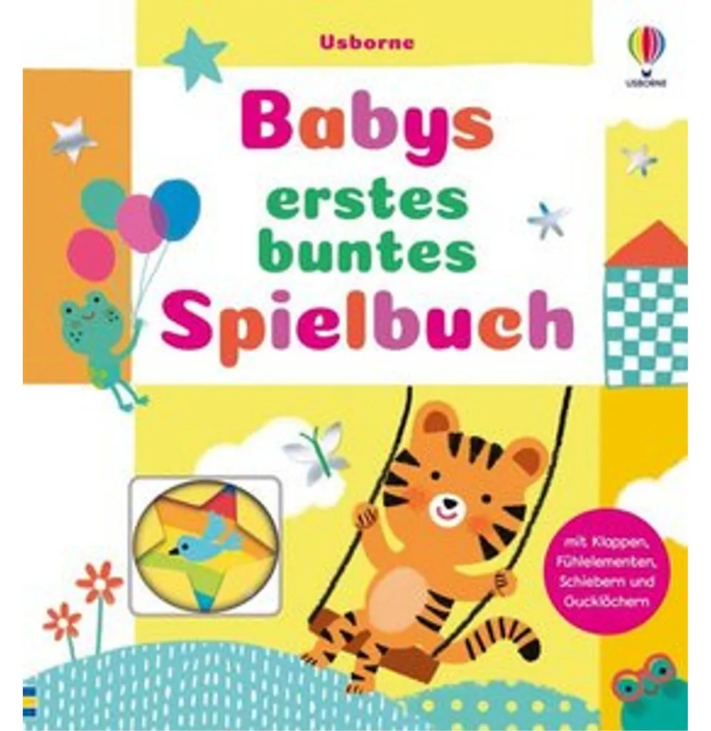 Livre bébé sensoriel pour poussette et parc - Activité éveil nomade