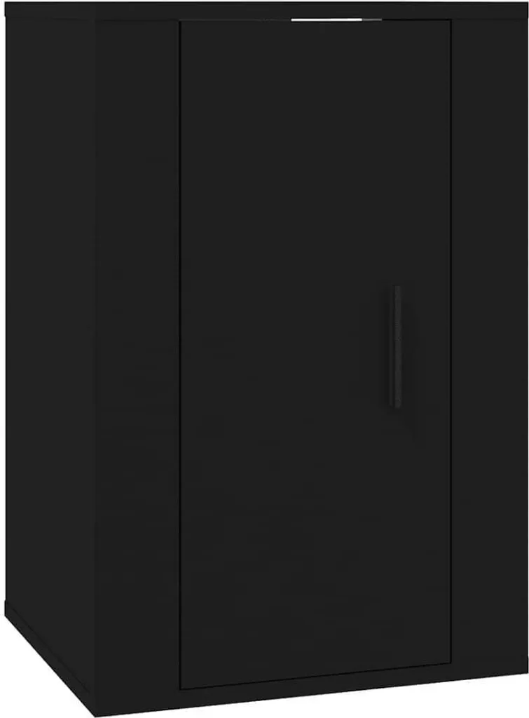 Mobile Porta TV da Parete Nero 40x34,5x60 cm vidaXL | Robusto