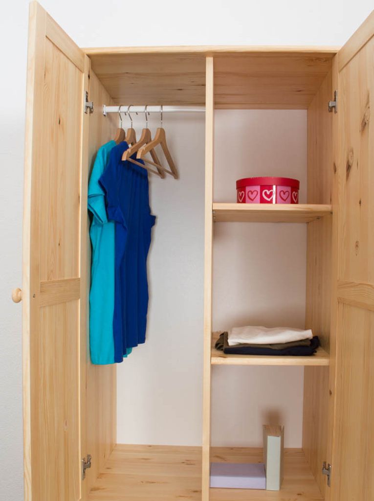 Schrank Maße H 190 B 80 T 60 cm