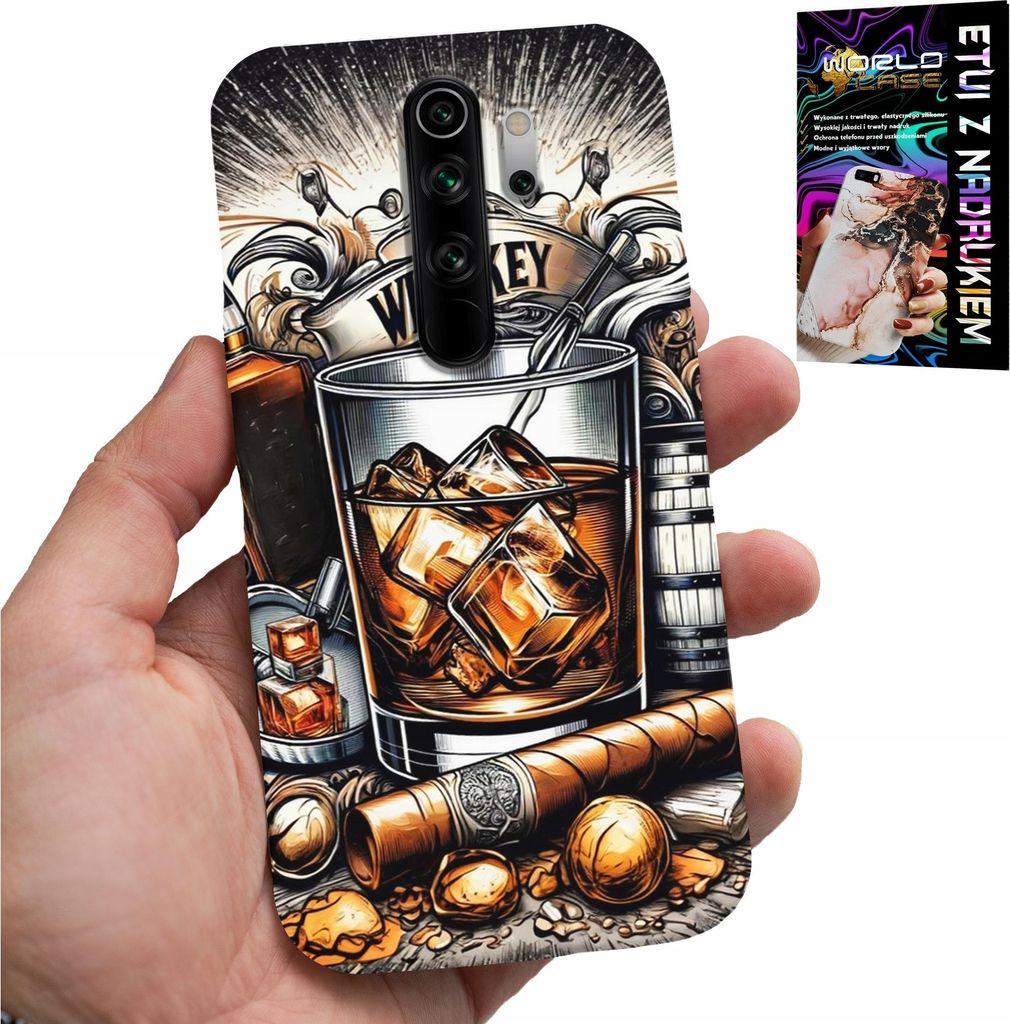 Fall Für Xiaomi Redmi 9 - Whisky Zigarre Designs Für Männer Rucksack