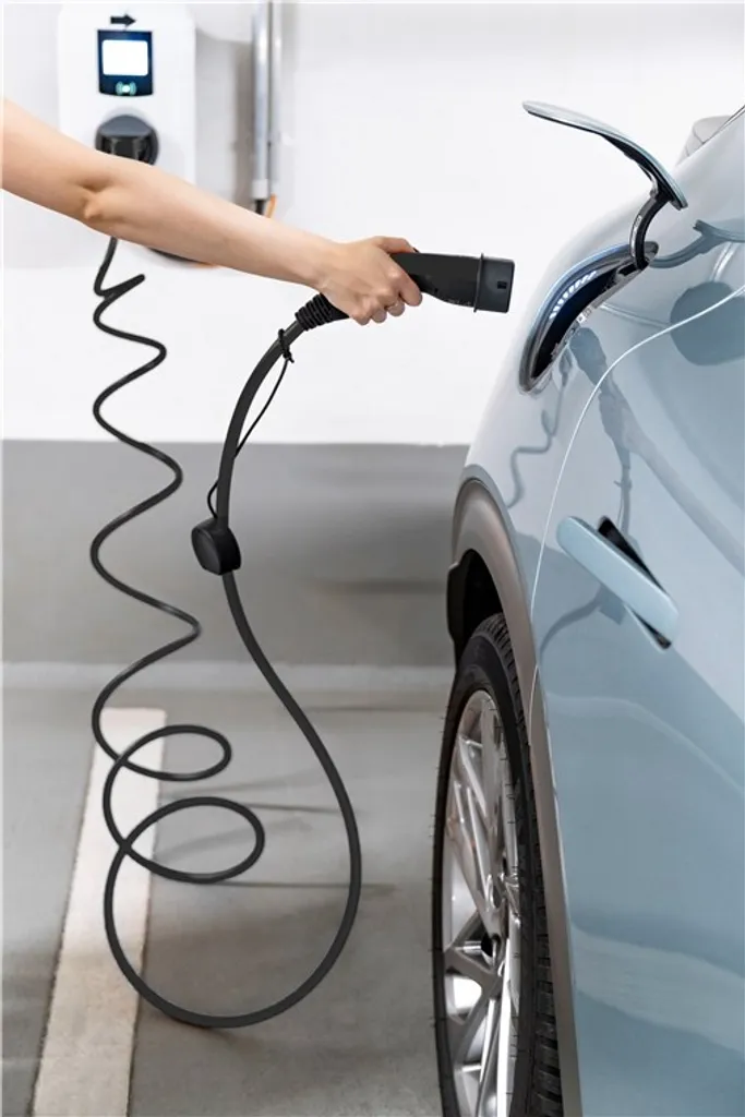 Câble de charge type 2 pour voiture électrique 22 kW triphasé 7 mètres
