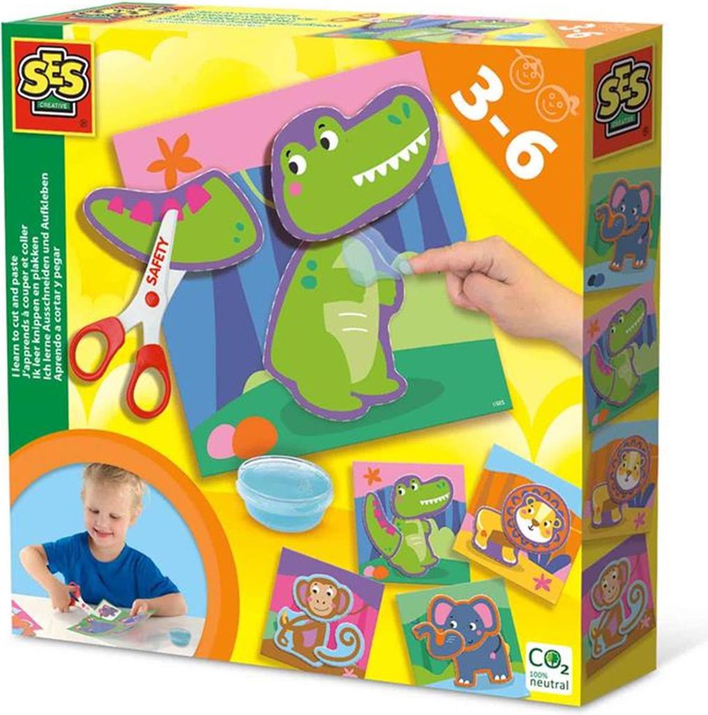 SES Creative 14042 Ich lerne Ausschneiden und Aufkleben, Produktbild 