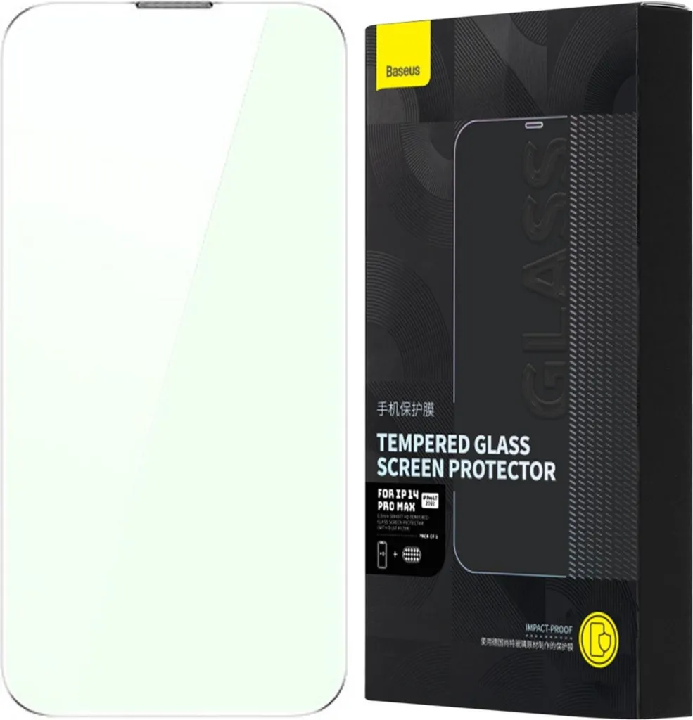 Vetro Temperato Baseus iPhone 14 Pro 9H Anti-Blue Light 0.3mm - 1