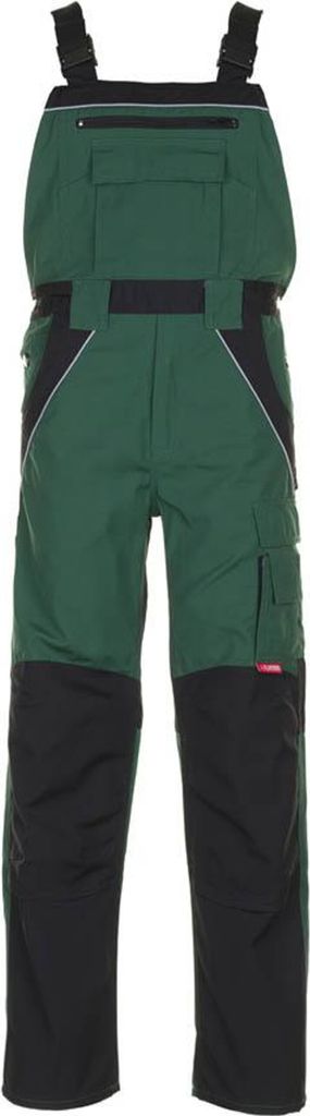 Größe 106 Herren Planam Plaline Latzhose grün schwarz Modell 2525