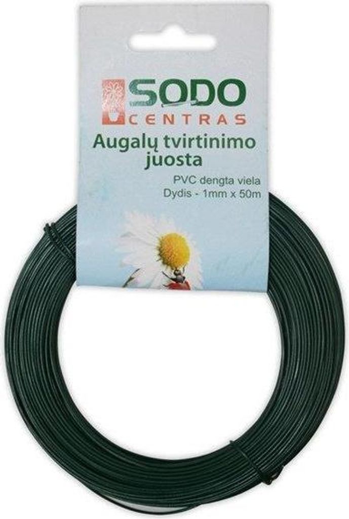 Draht 1mm x 50m Bindedraht Spanndraht Blumendraht Produktbild 