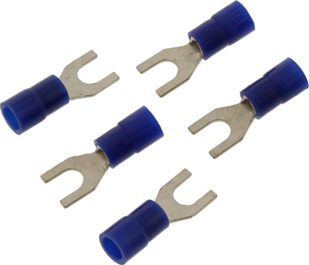 Gabel-Kabelschuh JMP 1,5-2,5mm M4 5 Stück