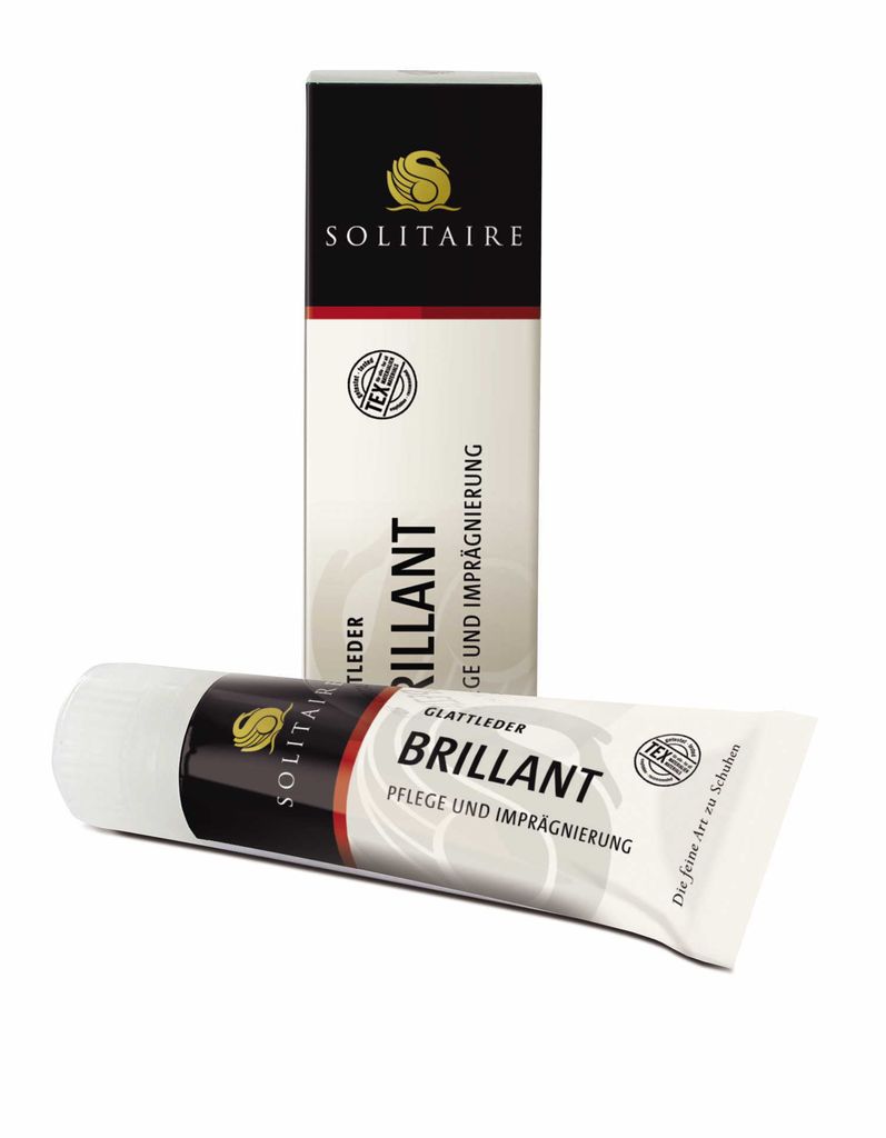 BNS International GmbH 5395 02 Brillant Schuh Pflegecreme Pflege-Weiss, Weiss, Gr. 00