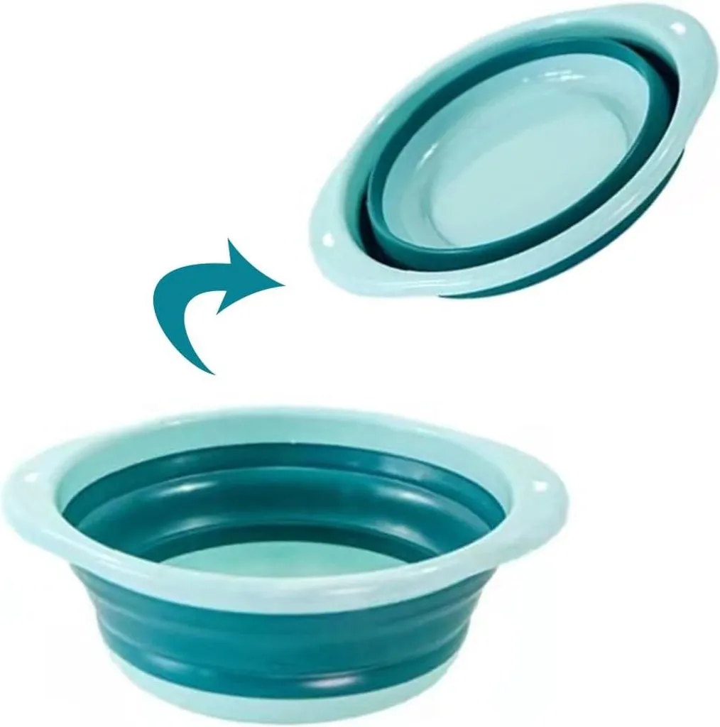 Bassine de camping pliable multifonctionnelle ultra légère et robuste