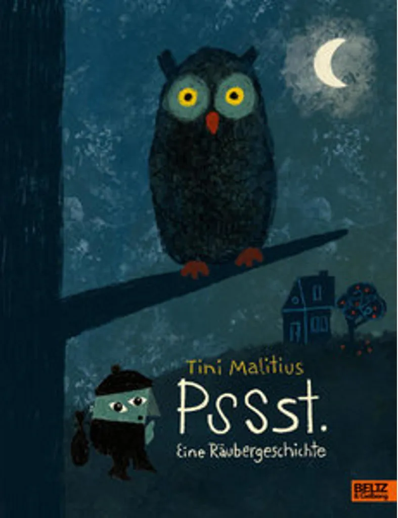 Livre Pssst. Eine Räubergeschichte - Album illustré pour enfant 28p