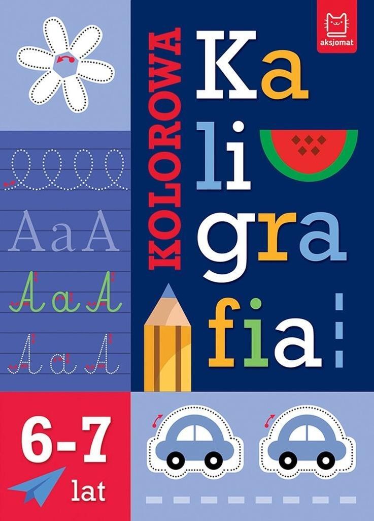 Kolorowa kaligrafia 6-7 lat 41192