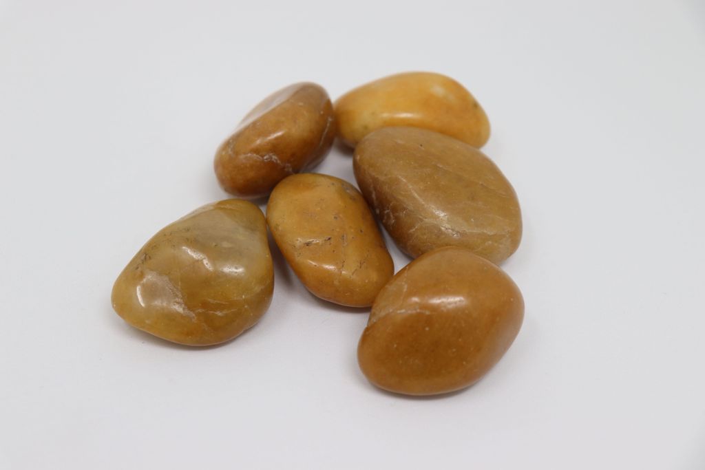 80 kg de piedras de río pulidas, grava para jardín, piedras Imagen del producto 